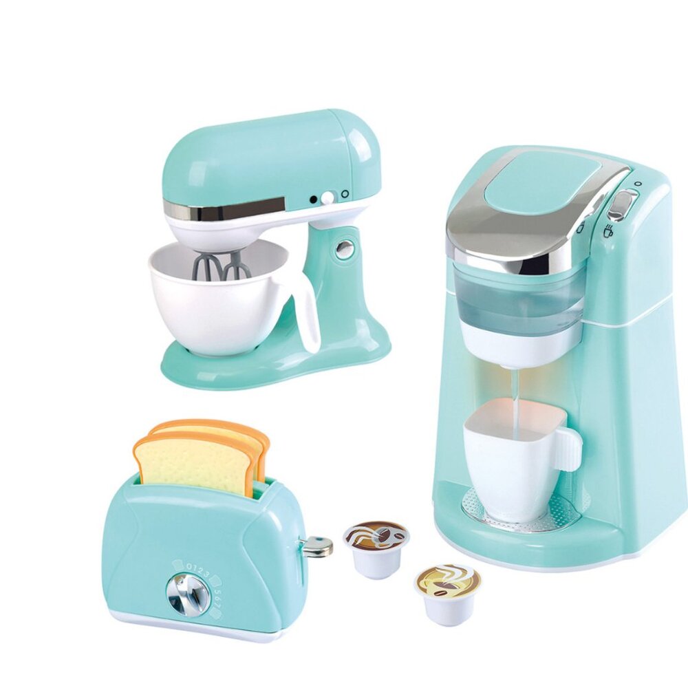 Kitchen Appliance Three Pack Pastel‎ Blue With Working Features
